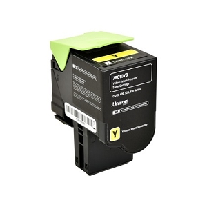 Compatible Lexmark 78C10Y0 Yellow High Yield   Toner Cartridge